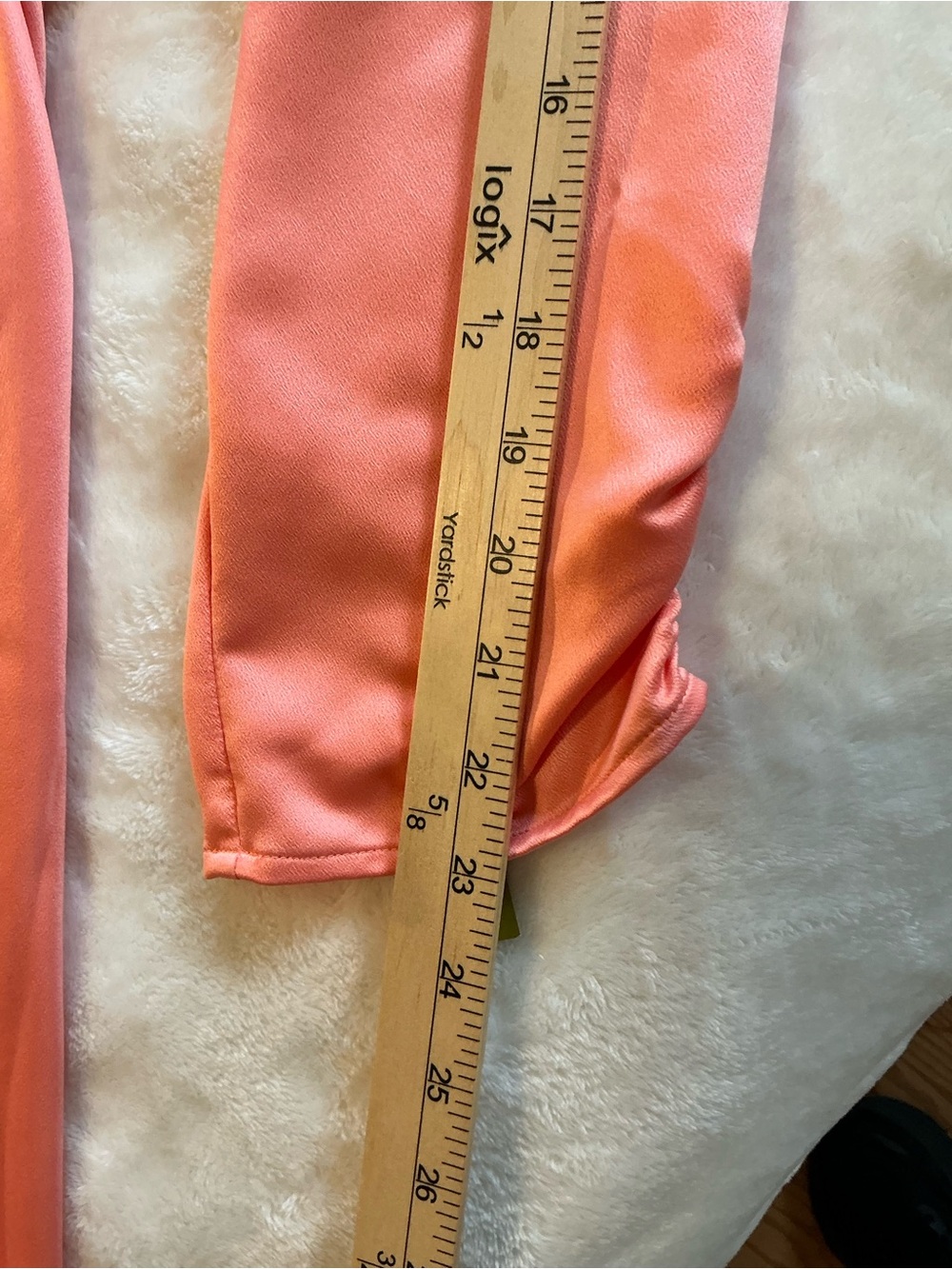 Gianni Bini Coral Wrap NWT Size 10 Satin Plunge Neck Event Dress - Picture 5 of 9
